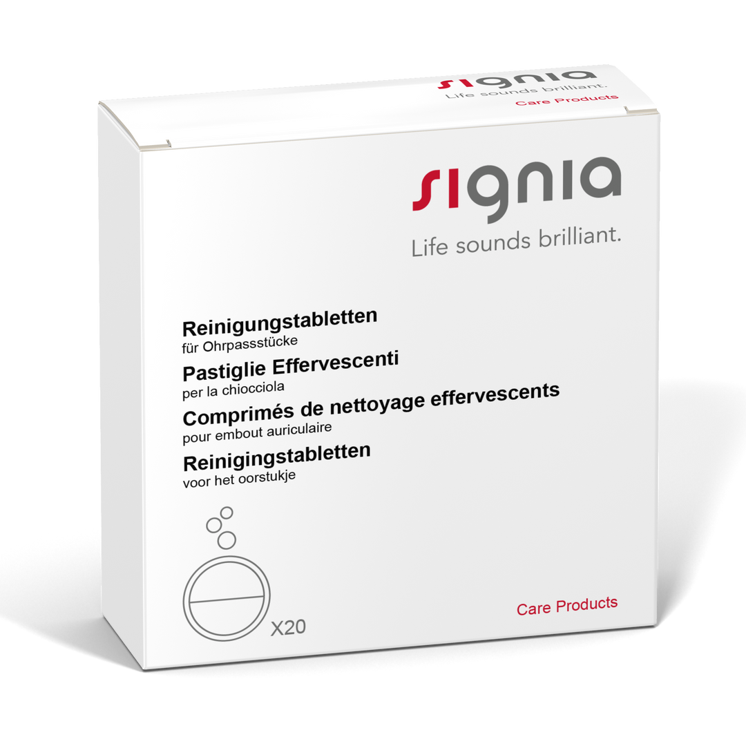 signia hearing aid accessories Cleaning tablets x20 Box Lang51 10943757